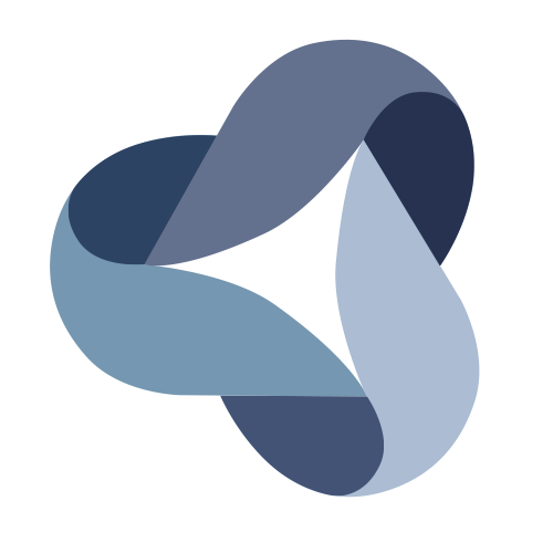 Triomé Branding figurmærke – symbol for retning, helhed og udvikling